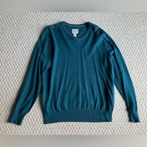 Men’s St John’s Bay Medium V-Neck Sweater Teal